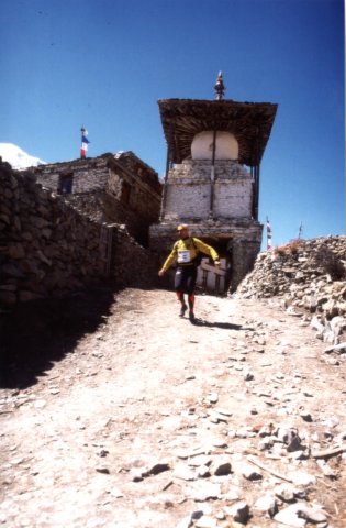 Annapurna Mandala trail 2002 sortie de Manang