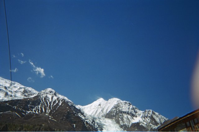 Gangapurna Himal 7454 m depuis Manang